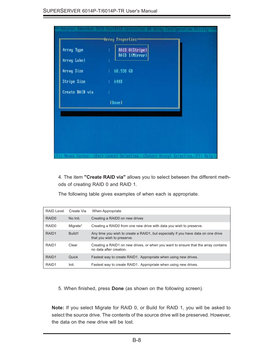 B-8 s | SUPER MICRO Computer 6014P-TR User Manual | Page 108 / 124