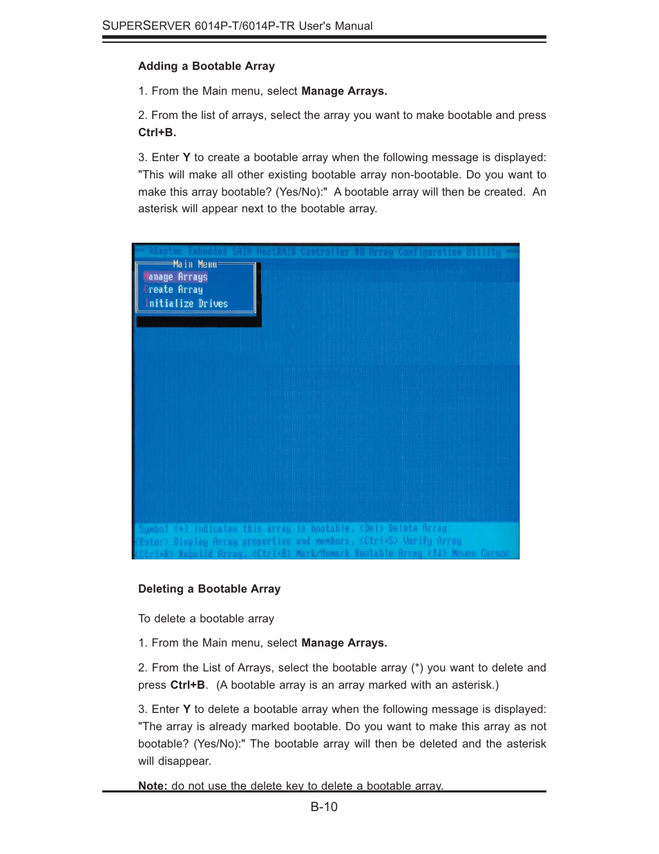 SUPER MICRO Computer 6014P-TR User Manual | Page 110 / 124