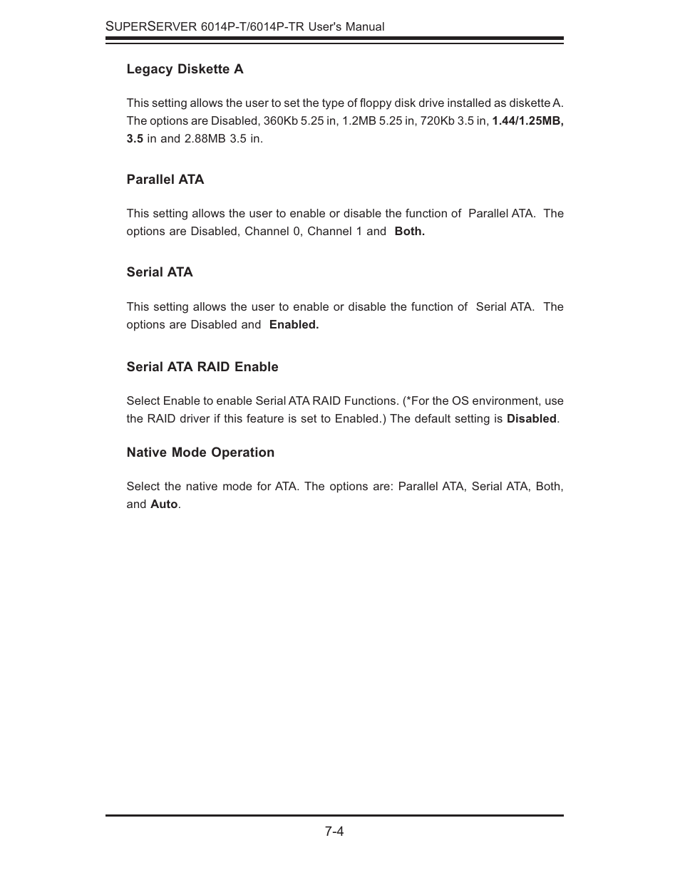 SUPER MICRO Computer 6014P-TR User Manual | Page 76 / 124
