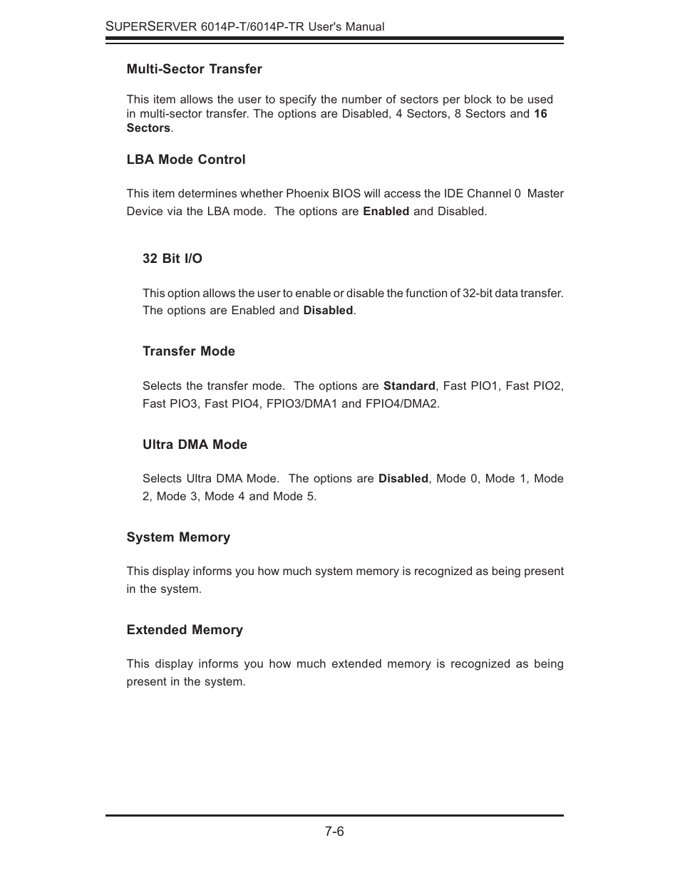 SUPER MICRO Computer 6014P-TR User Manual | Page 78 / 124