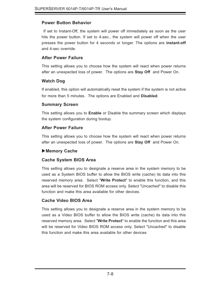 SUPER MICRO Computer 6014P-TR User Manual | Page 80 / 124