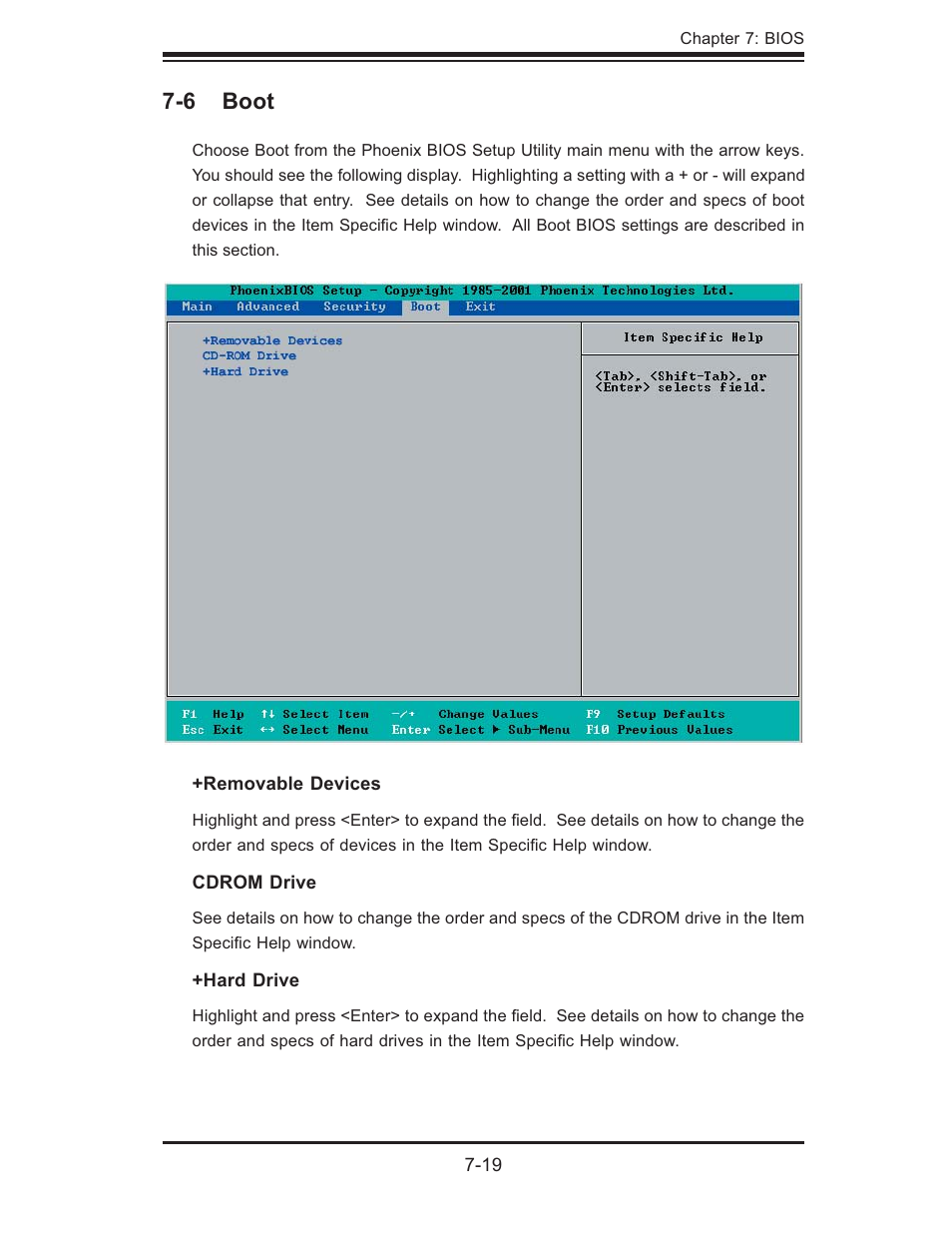 6 boot | SUPER MICRO Computer 6014P-TR User Manual | Page 91 / 124