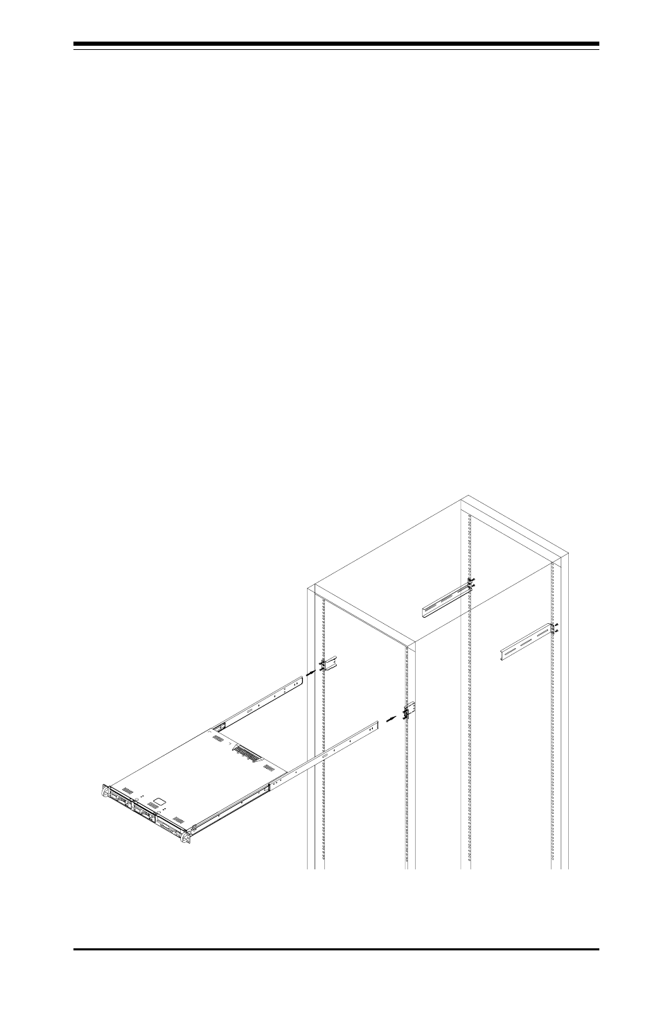 Installing the server into the rack | SUPER MICRO Computer 5010E User Manual | Page 23 / 128
