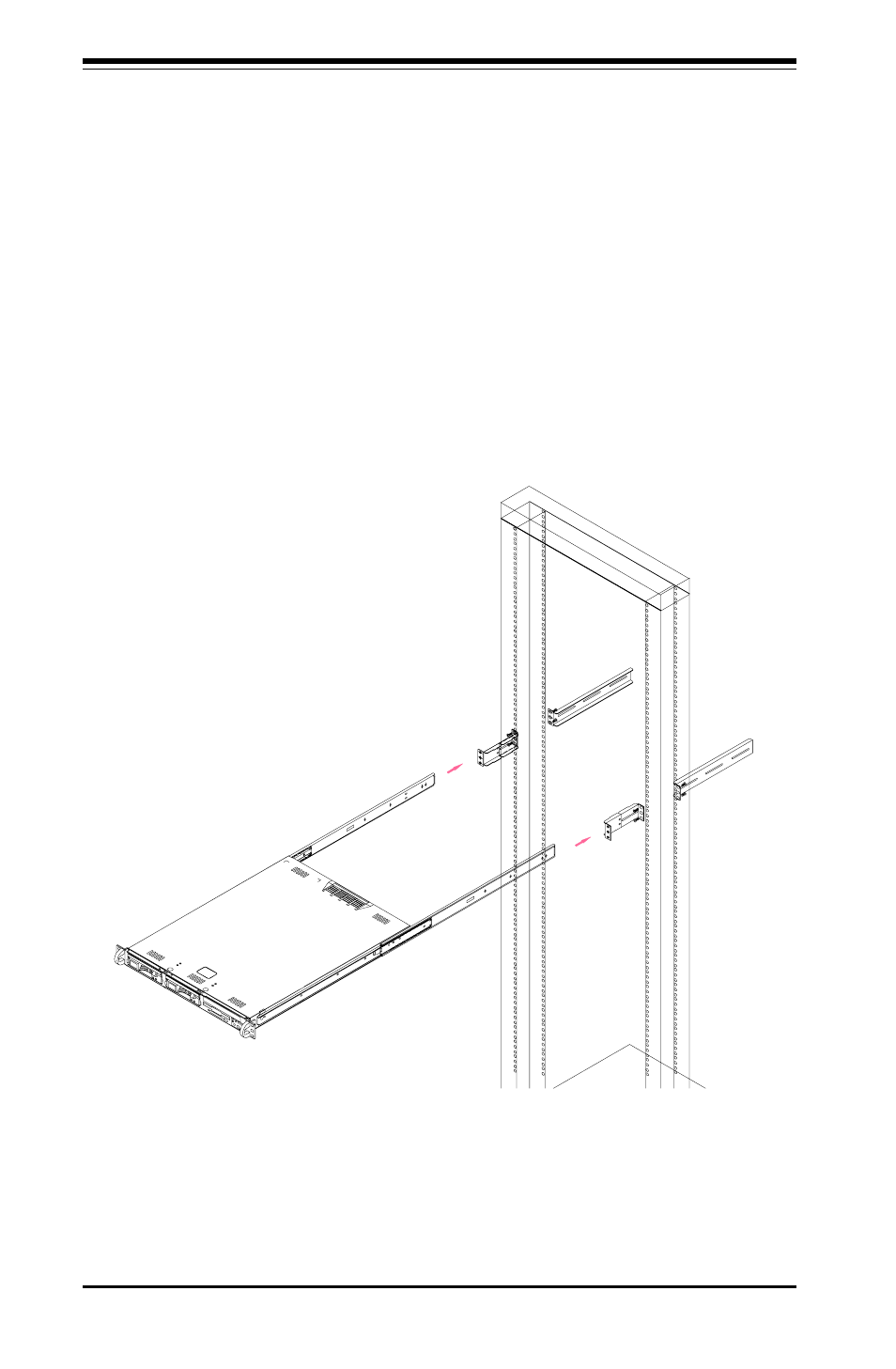 Installing the server into a telco rack | SUPER MICRO Computer 5010E User Manual | Page 24 / 128