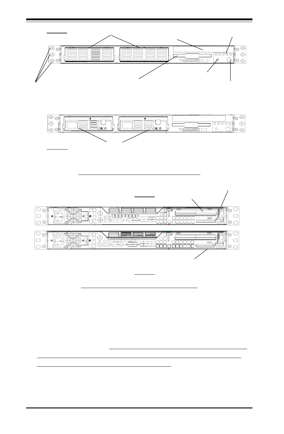 2 control panel, Figure 6-2. chassis rear view | SUPER MICRO Computer 5010E User Manual | Page 64 / 128