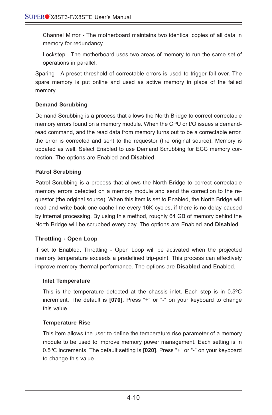 SUPER MICRO Computer X8STE User Manual | Page 76 / 103