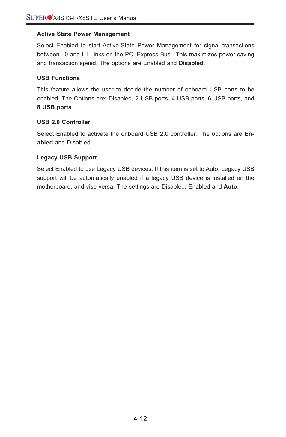 SUPER MICRO Computer X8STE User Manual | Page 78 / 103