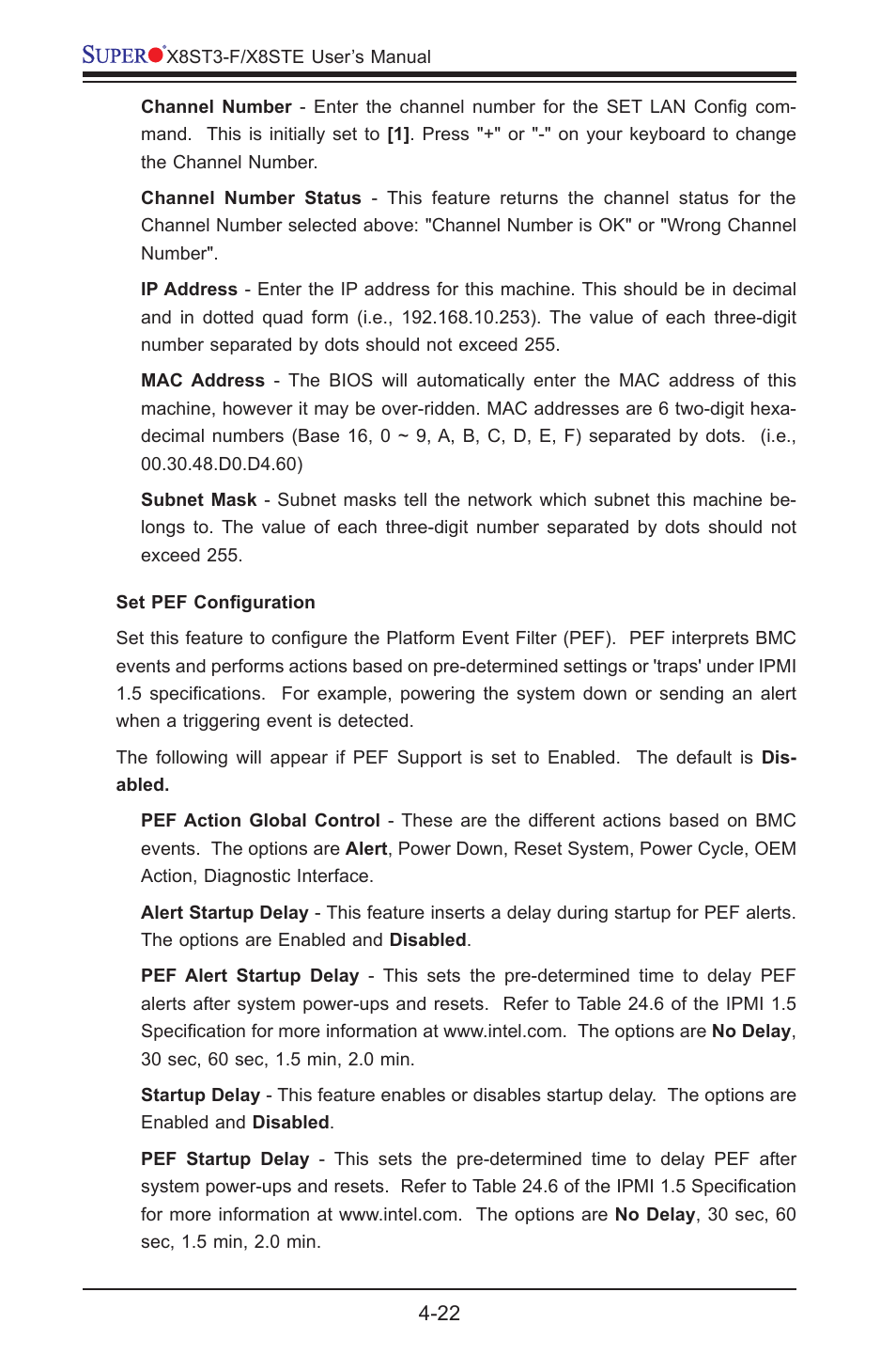 SUPER MICRO Computer X8STE User Manual | Page 88 / 103