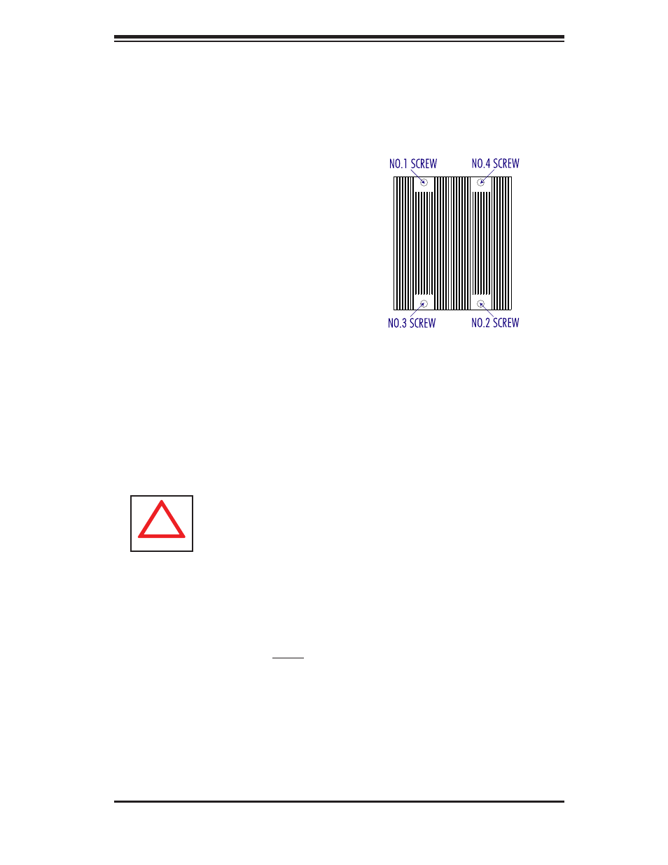 Warning, Installing the heatsink, Removing the heatsink | SUPER MICRO Computer 6015TC-10G User Manual | Page 41 / 102