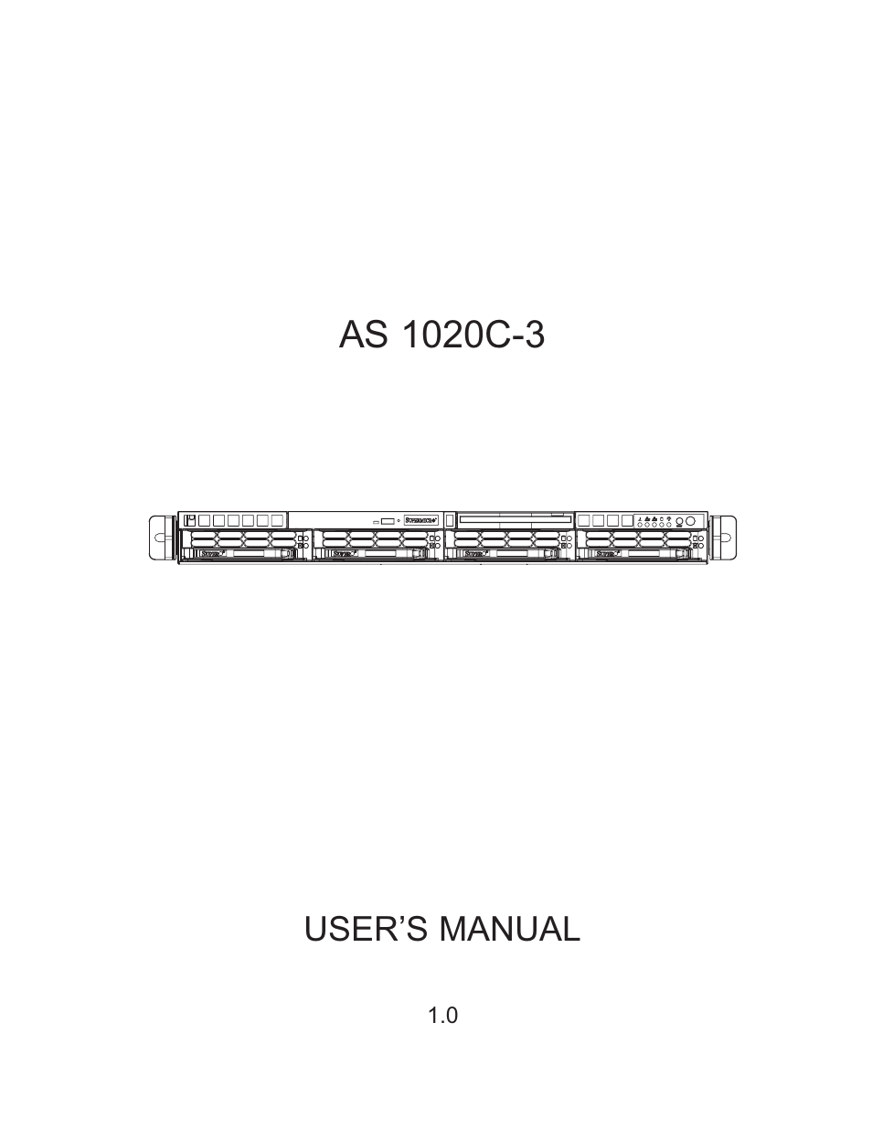 SUPER MICRO Computer Dual Processor AS 1020C-3 User Manual | 106 pages