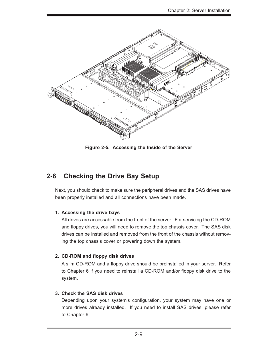 6 checking the drive bay setup | SUPER MICRO Computer Dual Processor AS 1020C-3 User Manual | Page 25 / 106