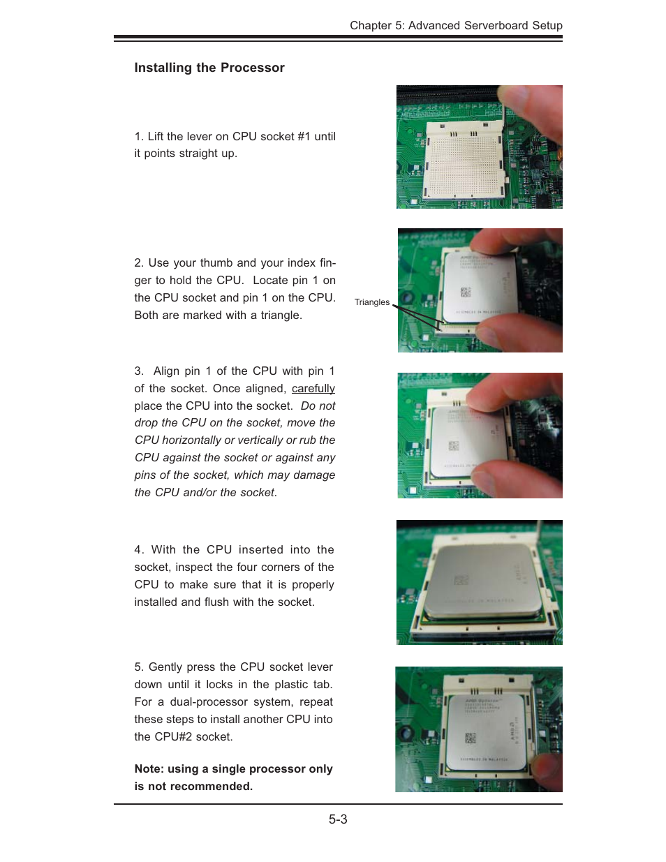 SUPER MICRO Computer Dual Processor AS 1020C-3 User Manual | Page 37 / 106