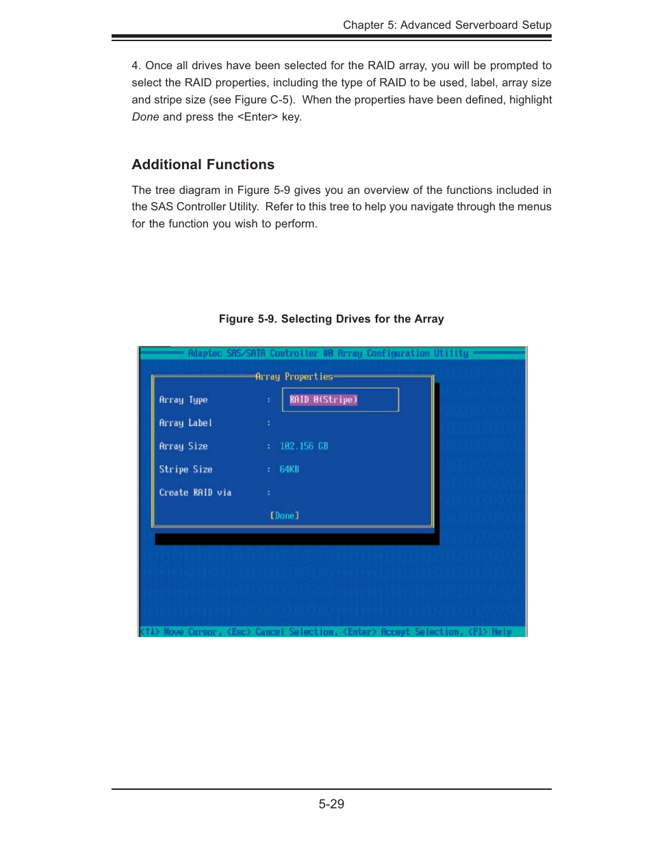 Additional functions | SUPER MICRO Computer Dual Processor AS 1020C-3 User Manual | Page 63 / 106