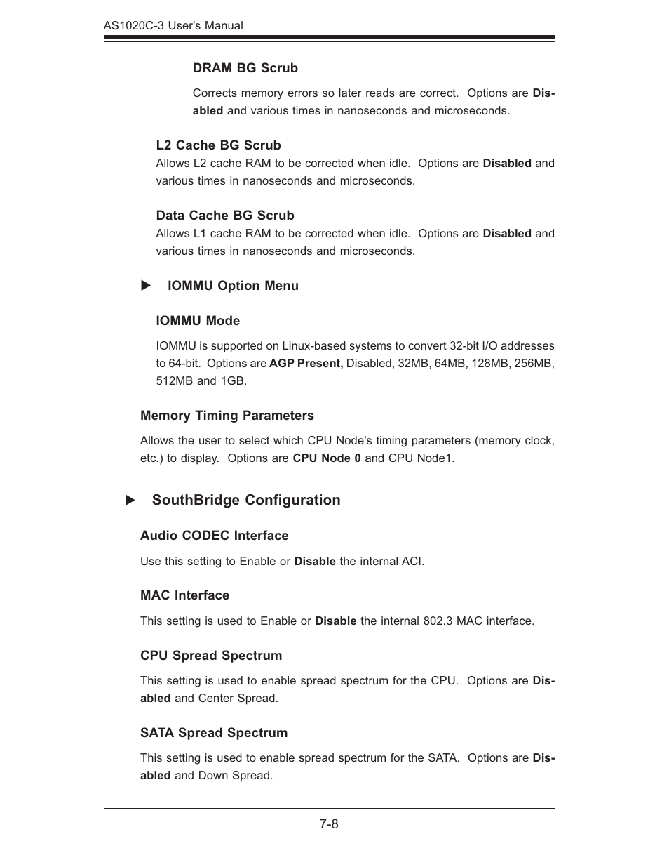 SUPER MICRO Computer Dual Processor AS 1020C-3 User Manual | Page 82 / 106