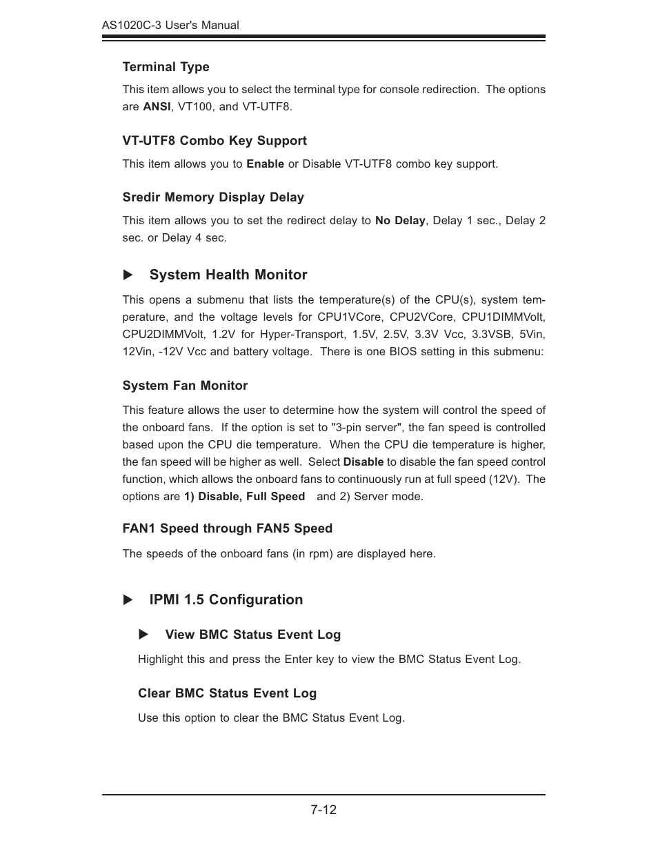 SUPER MICRO Computer Dual Processor AS 1020C-3 User Manual | Page 86 / 106