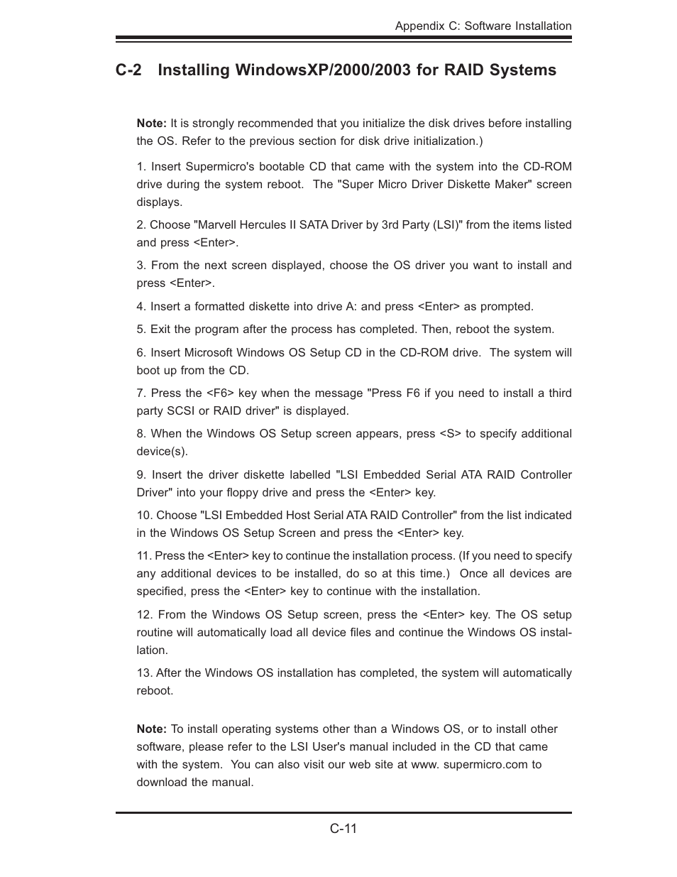 SUPER MICRO Computer 5014C-MF User Manual | Page 105 / 112