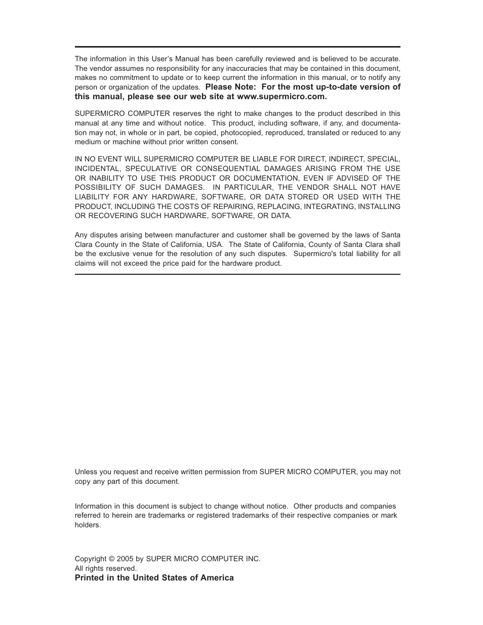 SUPER MICRO Computer 5014C-MF User Manual | Page 2 / 112