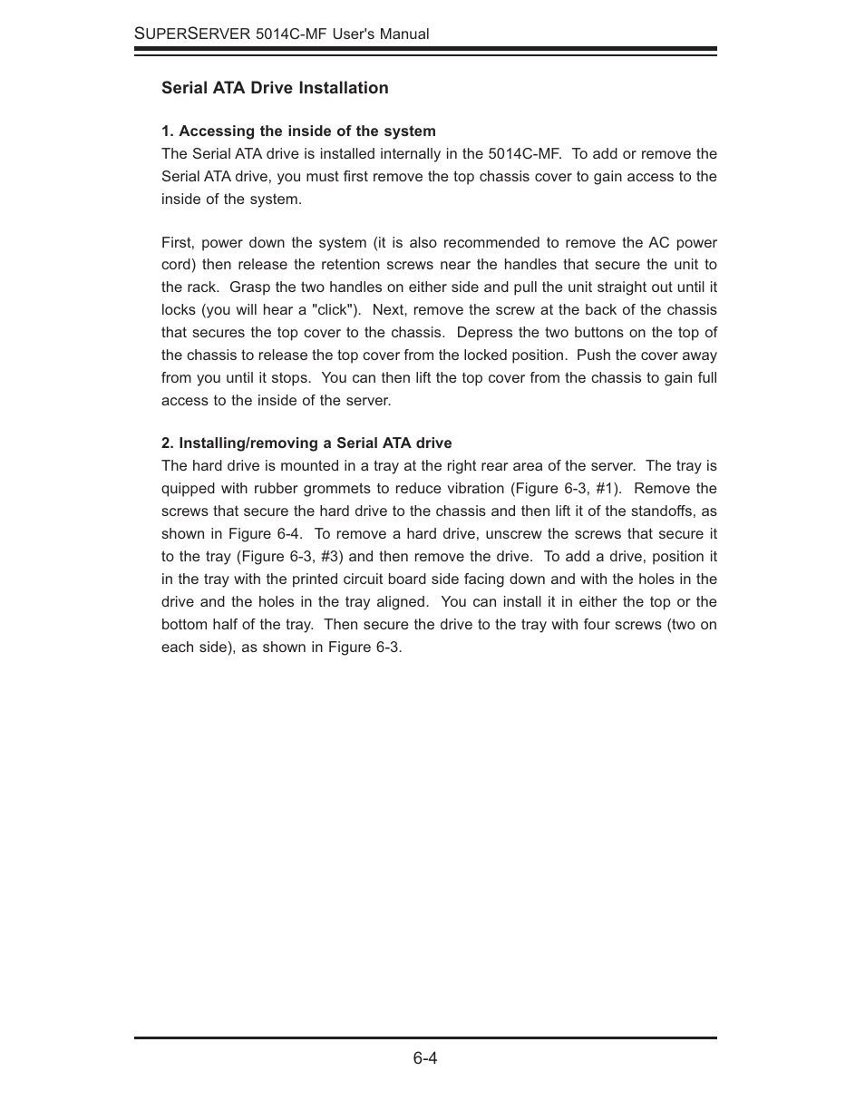 SUPER MICRO Computer 5014C-MF User Manual | Page 66 / 112