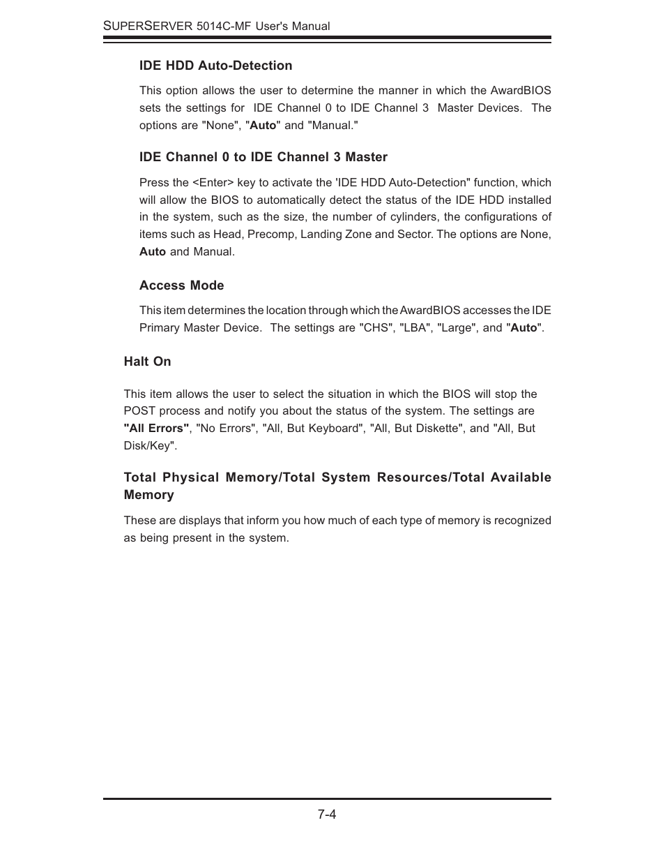 SUPER MICRO Computer 5014C-MF User Manual | Page 72 / 112