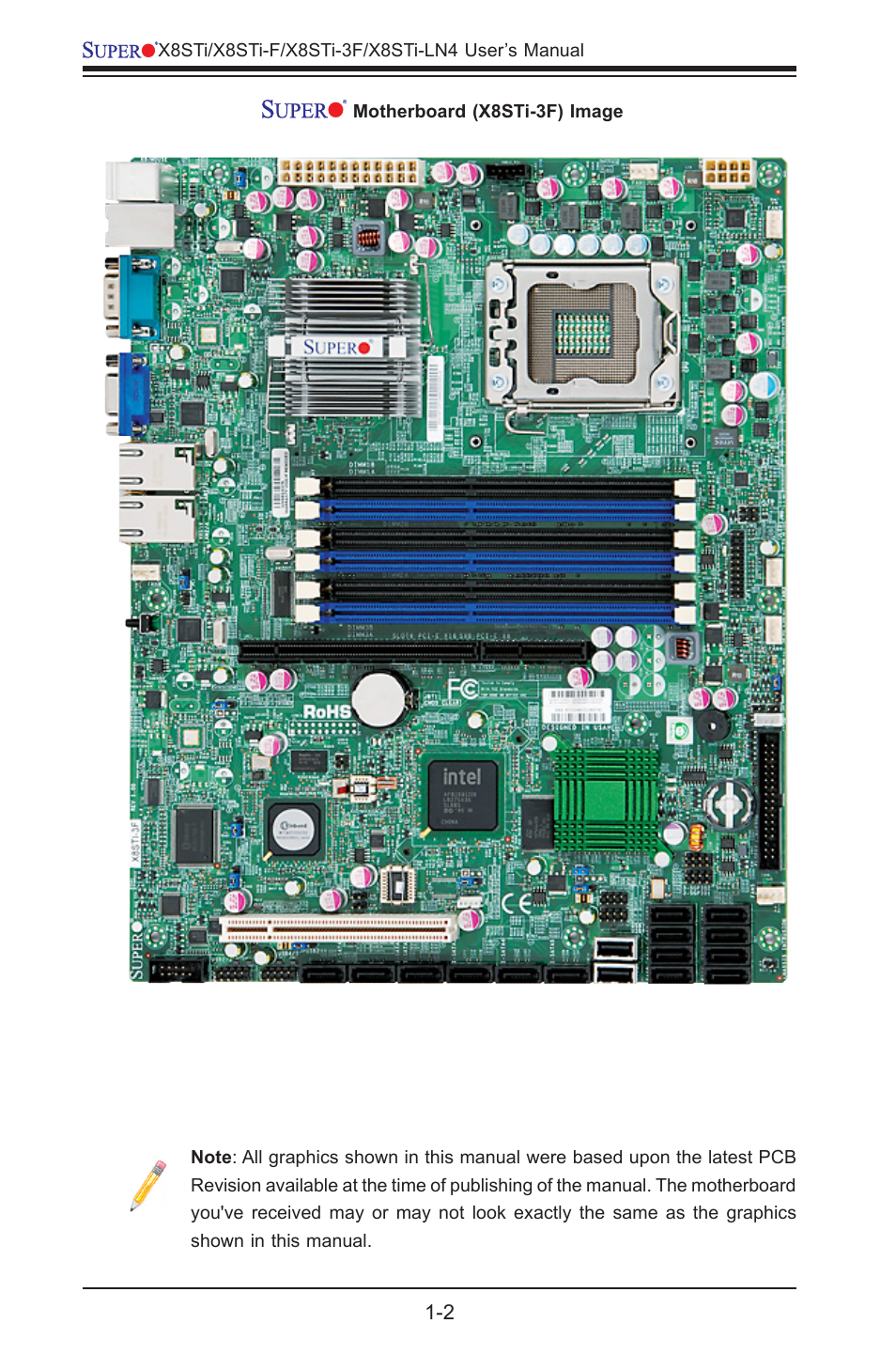 SUPER MICRO Computer X8STI-3F User Manual | Page 10 / 109