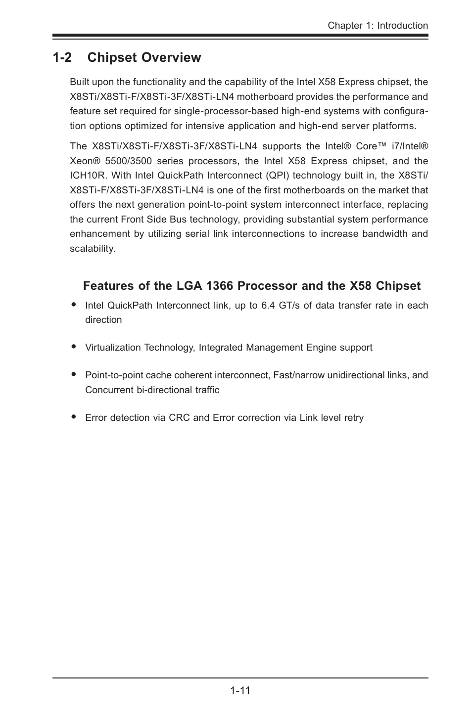 SUPER MICRO Computer X8STI-3F User Manual | Page 19 / 109