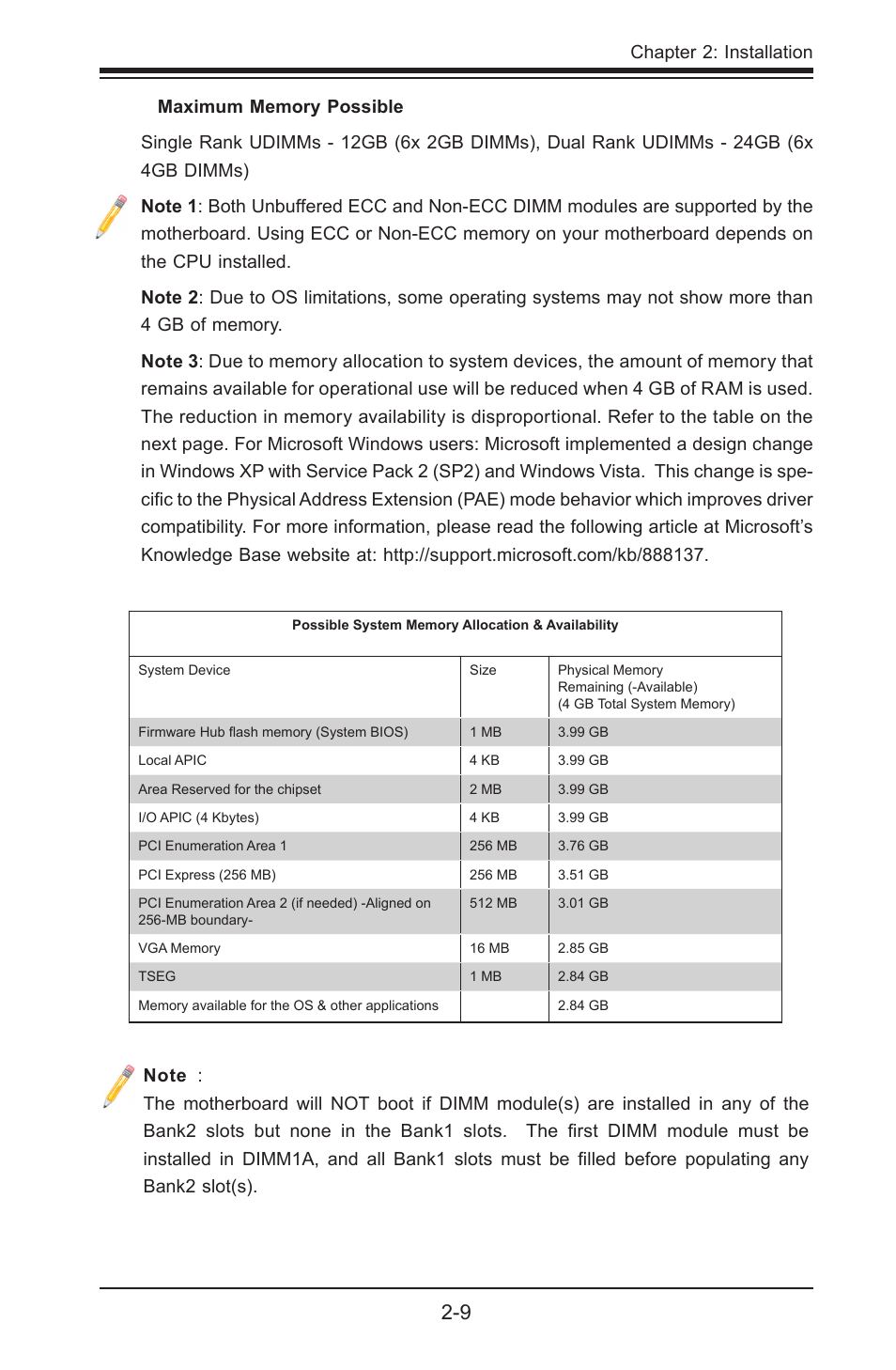 Chapter 2: installation | SUPER MICRO Computer X8STI-3F User Manual | Page 33 / 109