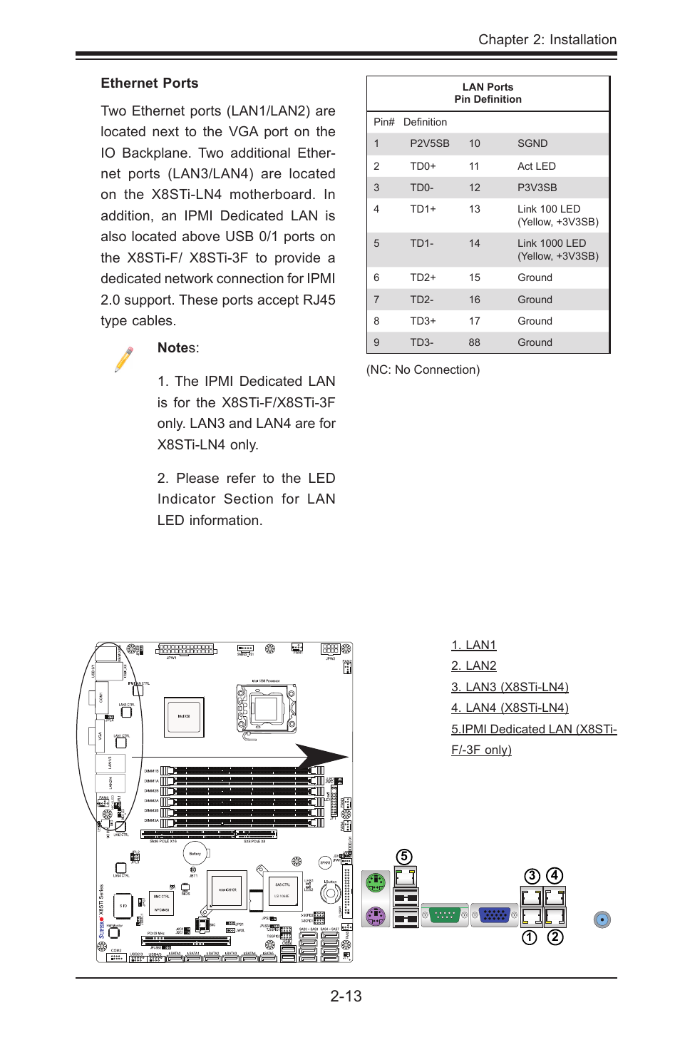 Chapter 2: installation | SUPER MICRO Computer X8STI-3F User Manual | Page 37 / 109