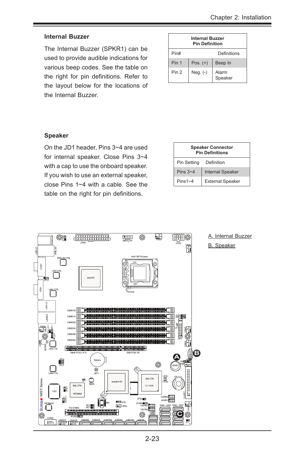 Chapter 2: installation | SUPER MICRO Computer X8STI-3F User Manual | Page 47 / 109