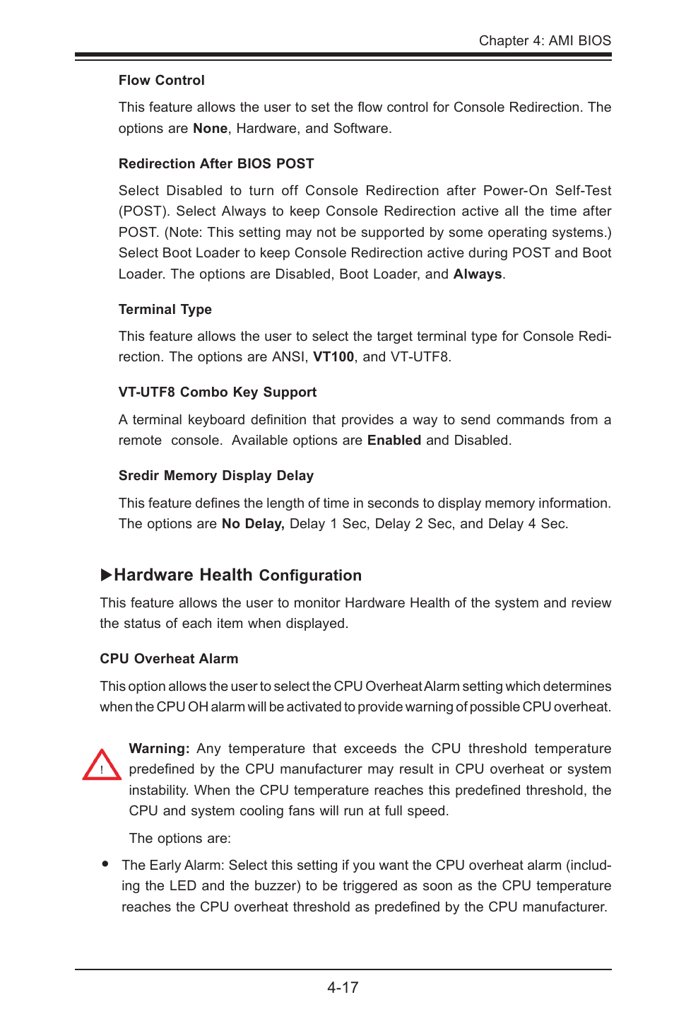 Hardware health | SUPER MICRO Computer X8STI-3F User Manual | Page 87 / 109