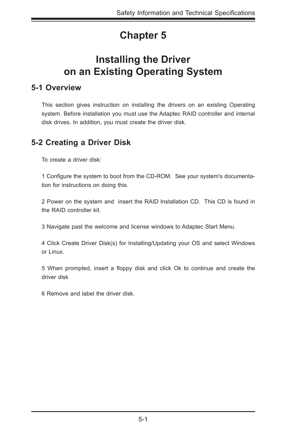SUPER MICRO Computer AOC-USAS-S4I User Manual | Page 21 / 26