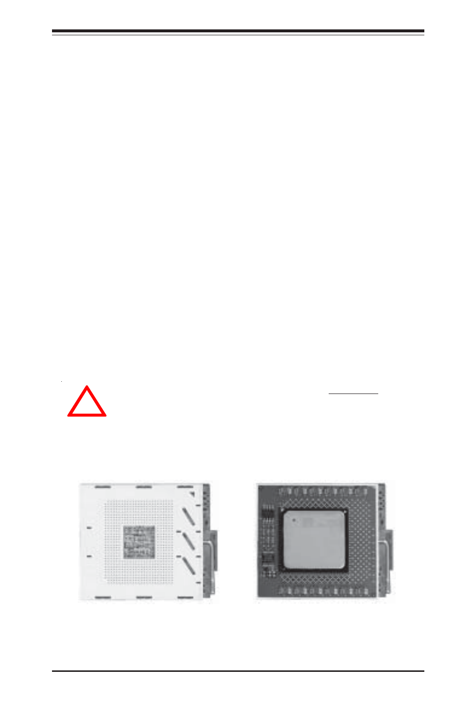 Warning | SUPER MICRO Computer SUPERSERVER 6012P-6 User Manual | Page 39 / 110