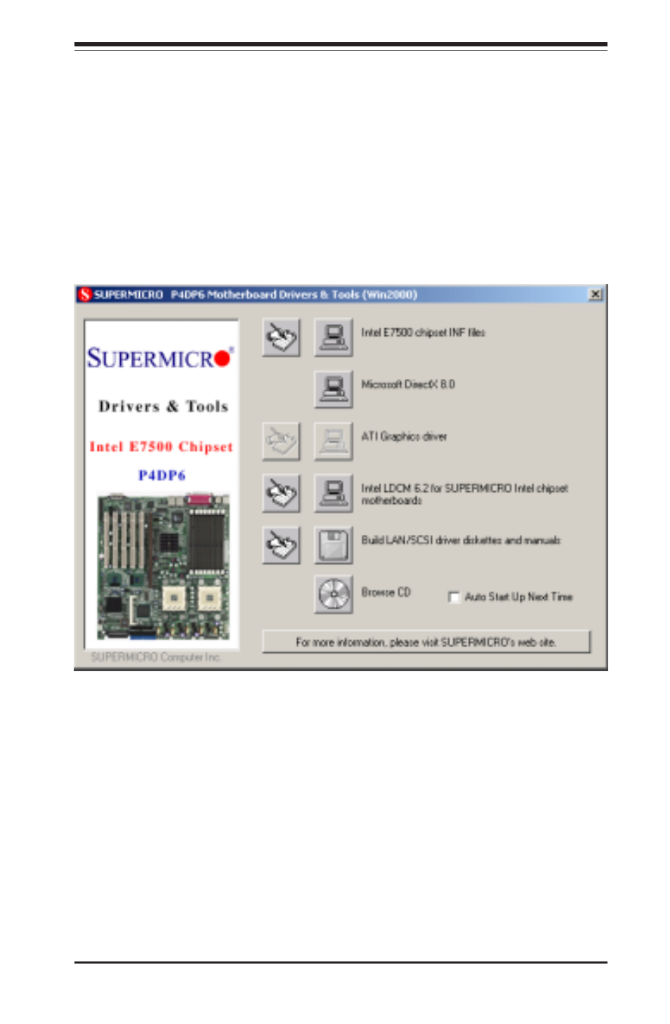 12 installing software drivers | SUPER MICRO Computer SUPERSERVER 6012P-6 User Manual | Page 59 / 110