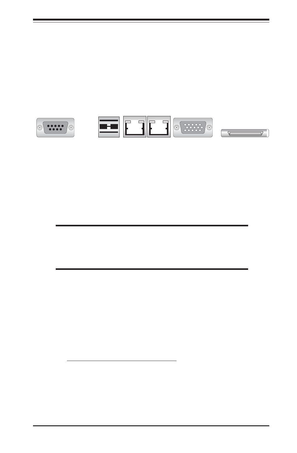 4 i/o ports, Caution | SUPER MICRO Computer 6113L-8 User Manual | Page 47 / 104