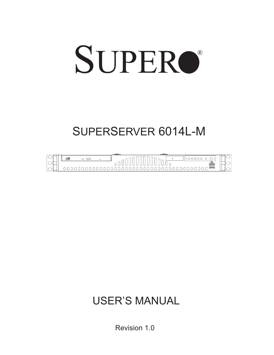 SUPER MICRO Computer SUPERSERVER 6014L-M User Manual | 120 pages