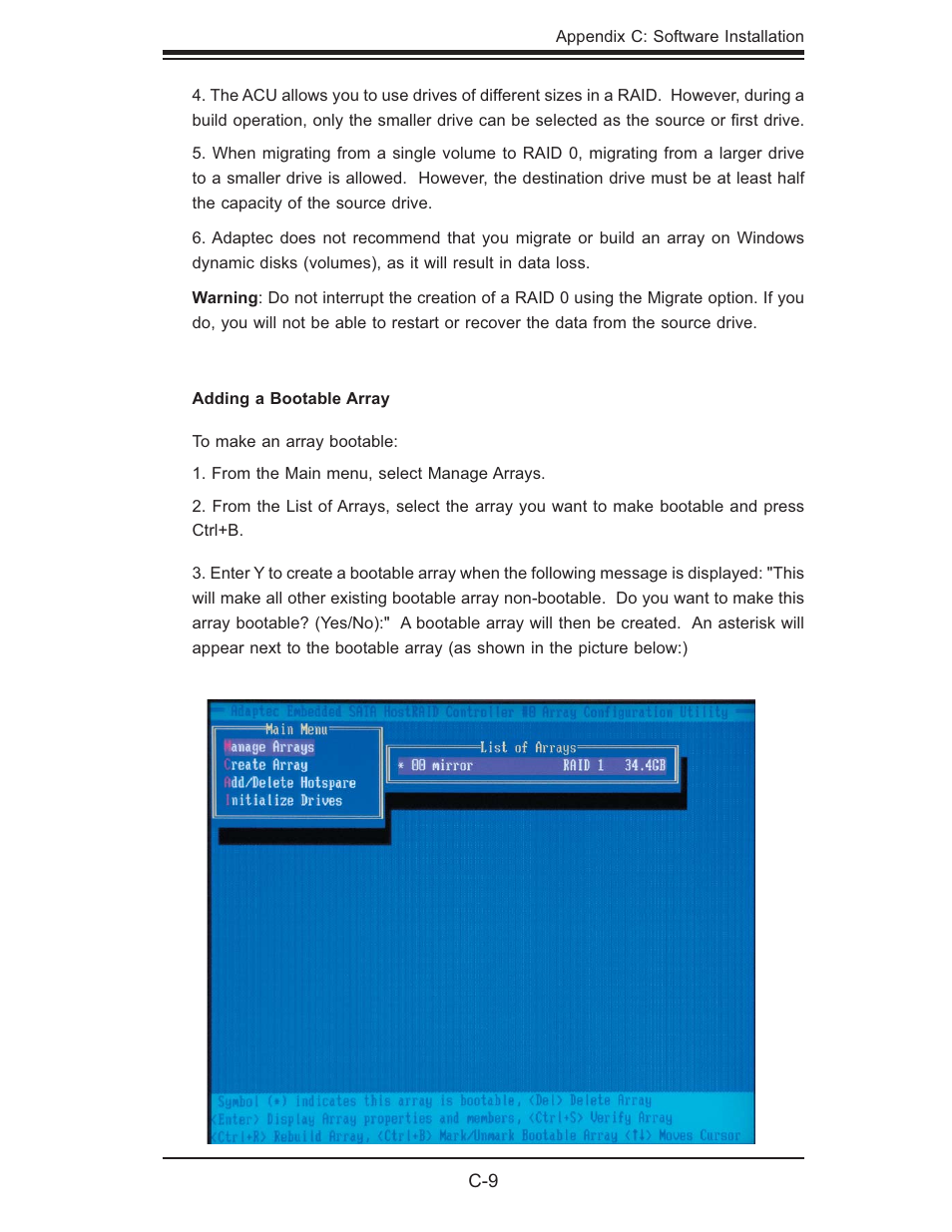 SUPER MICRO Computer SUPERSERVER 6014L-M User Manual | Page 107 / 120