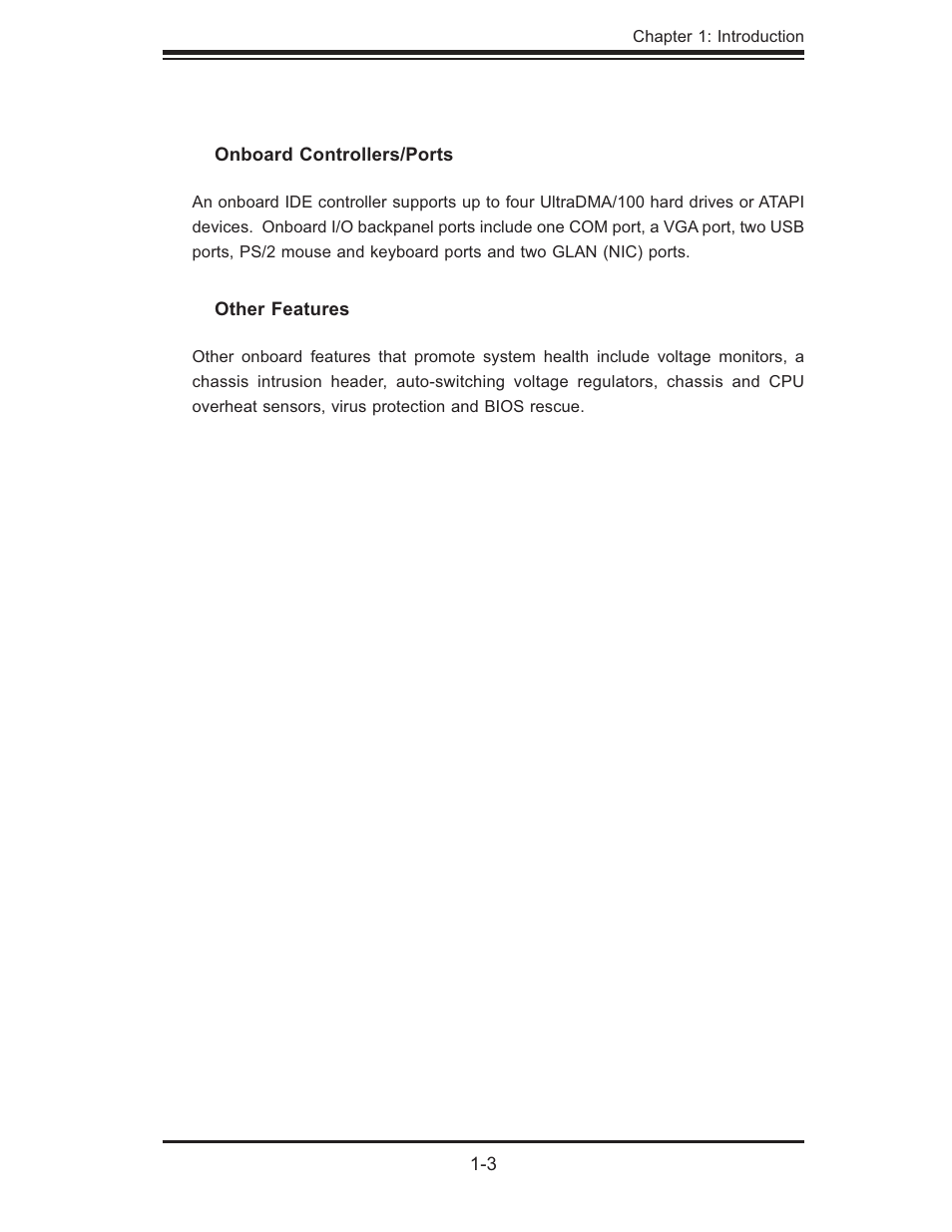 SUPER MICRO Computer SUPERSERVER 6014L-M User Manual | Page 13 / 120