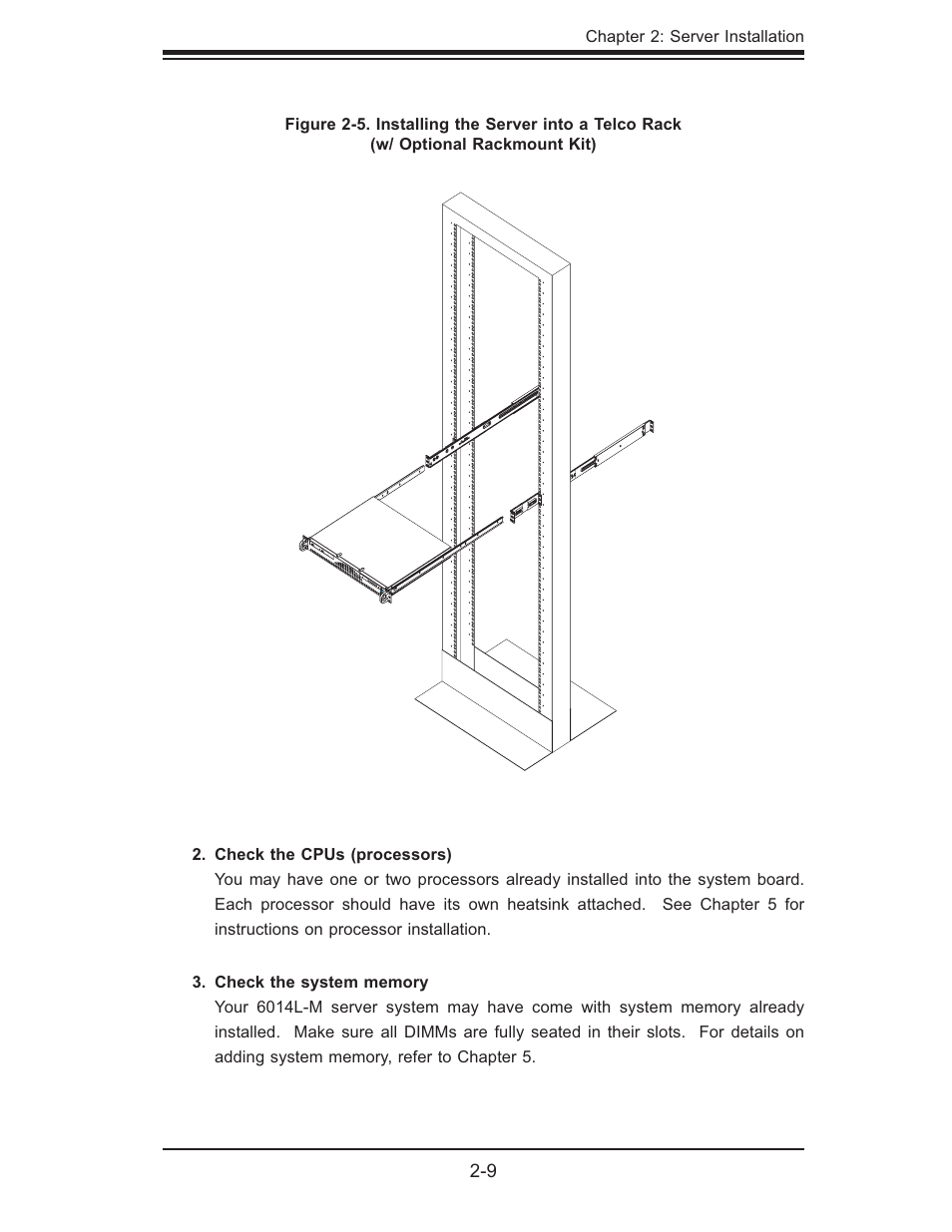SUPER MICRO Computer SUPERSERVER 6014L-M User Manual | Page 25 / 120