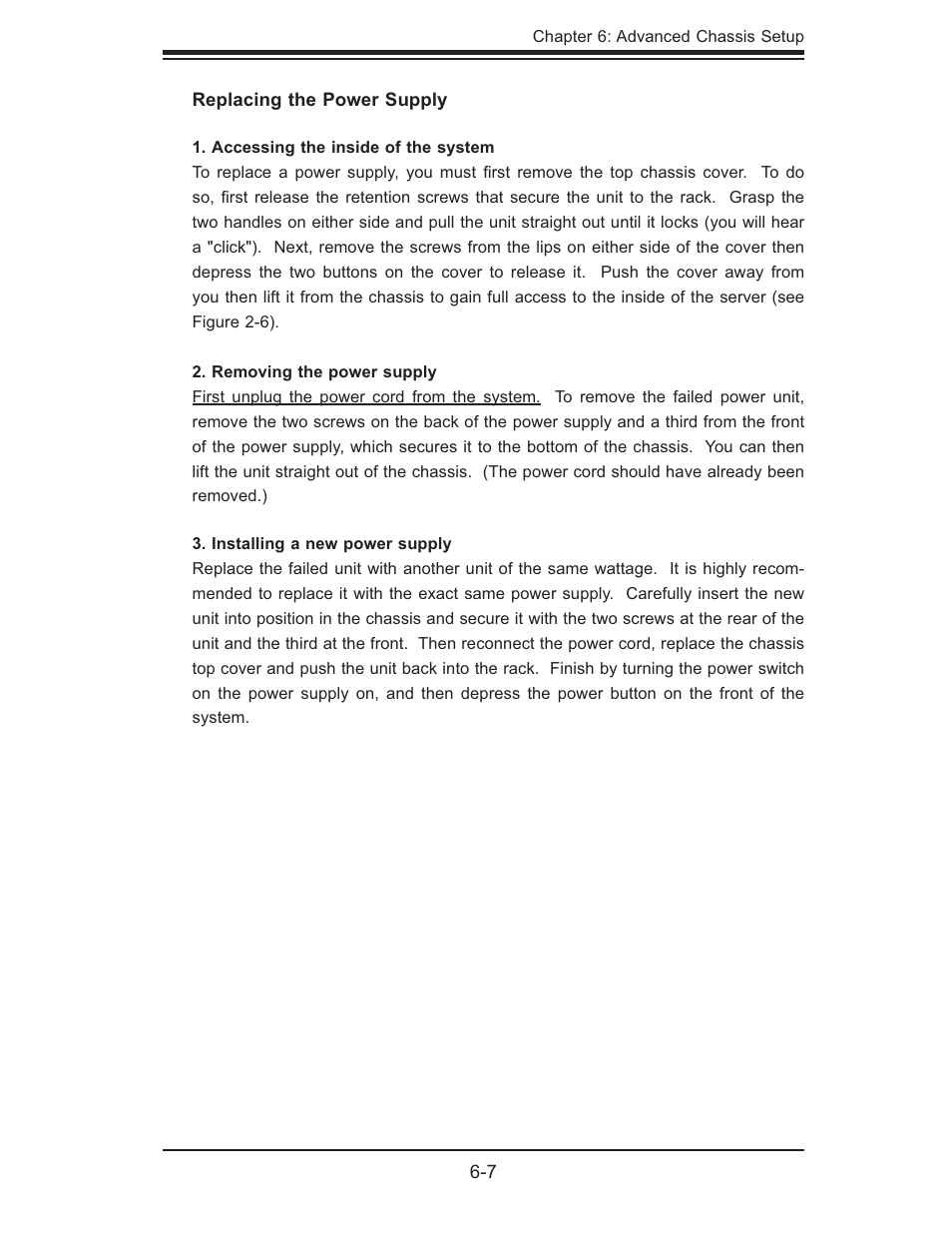 SUPER MICRO Computer SUPERSERVER 6014L-M User Manual | Page 67 / 120