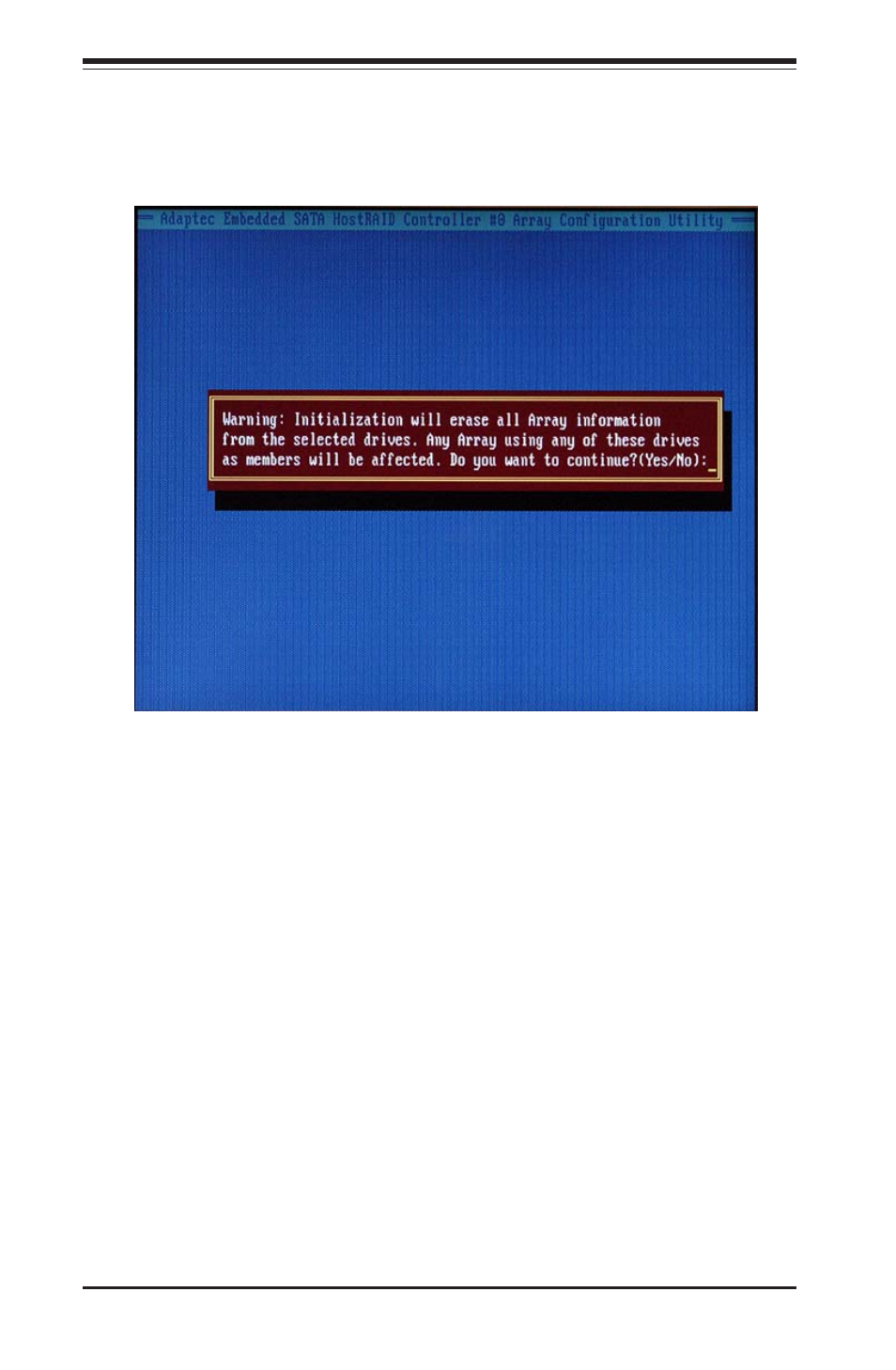 Rebuilding arrays | SUPER MICRO Computer SUPERSERVER 6014P-8R User Manual | Page 116 / 126