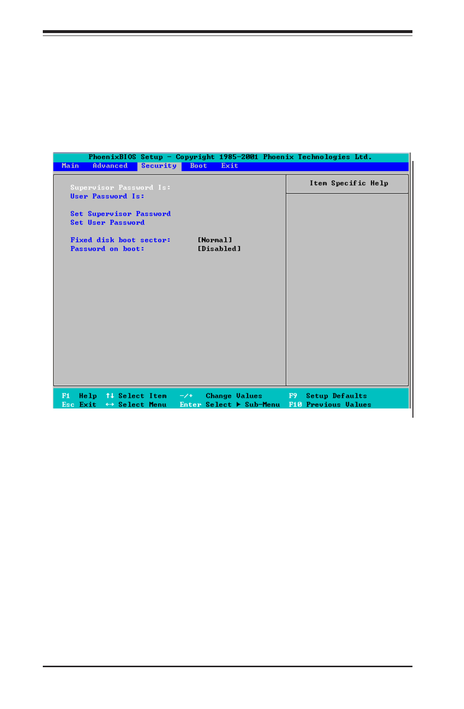 5 security | SUPER MICRO Computer SUPERSERVER 6014P-8R User Manual | Page 92 / 126