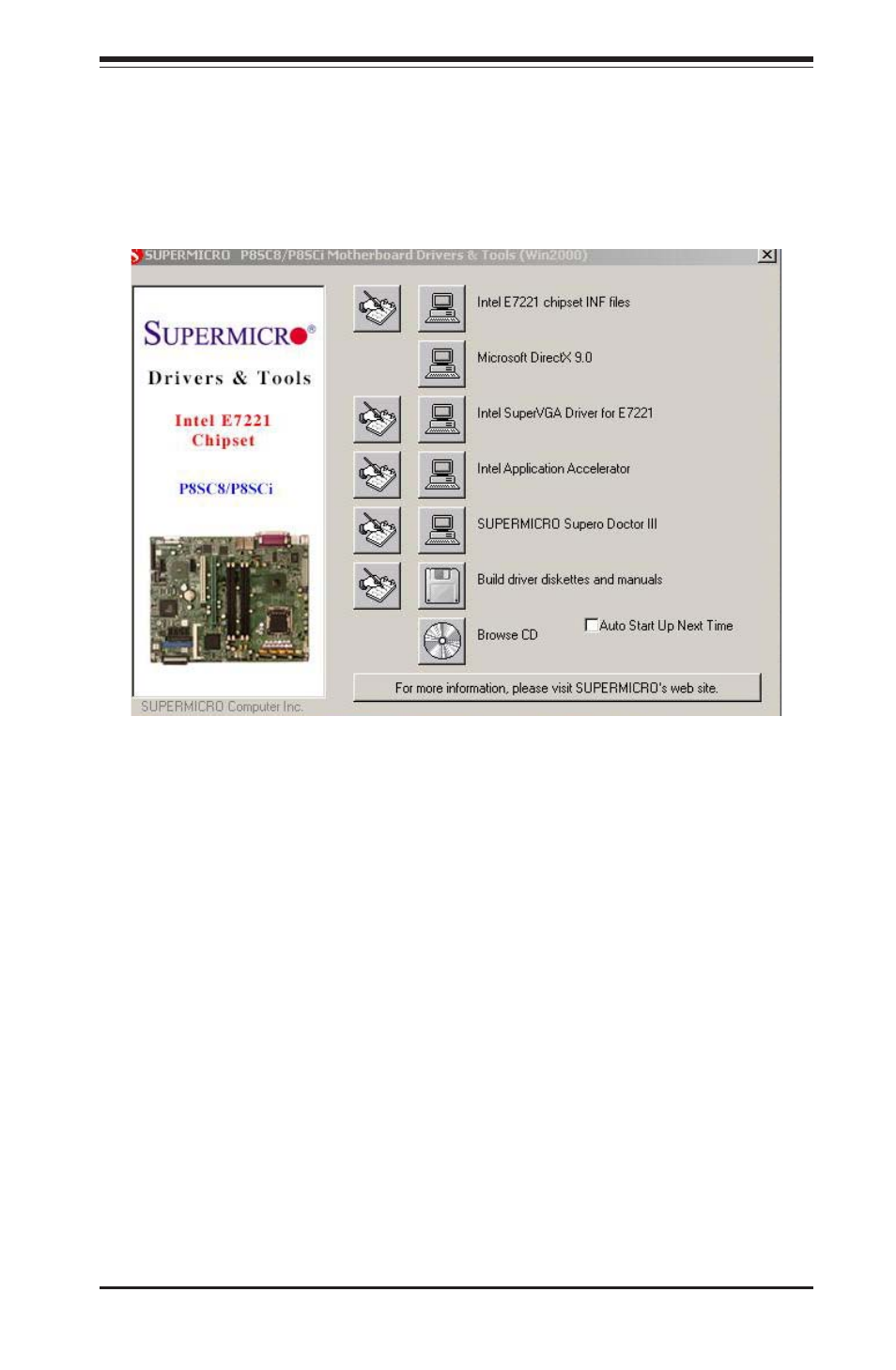 SUPER MICRO Computer MICRO COMPUTER MOTHERBOARD P8SC8 User Manual | Page 89 / 96