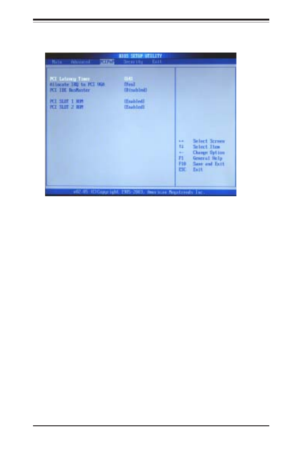 4 pci/pnp configuration | SUPER MICRO Computer I2DMR-8G2 User Manual | Page 59 / 78