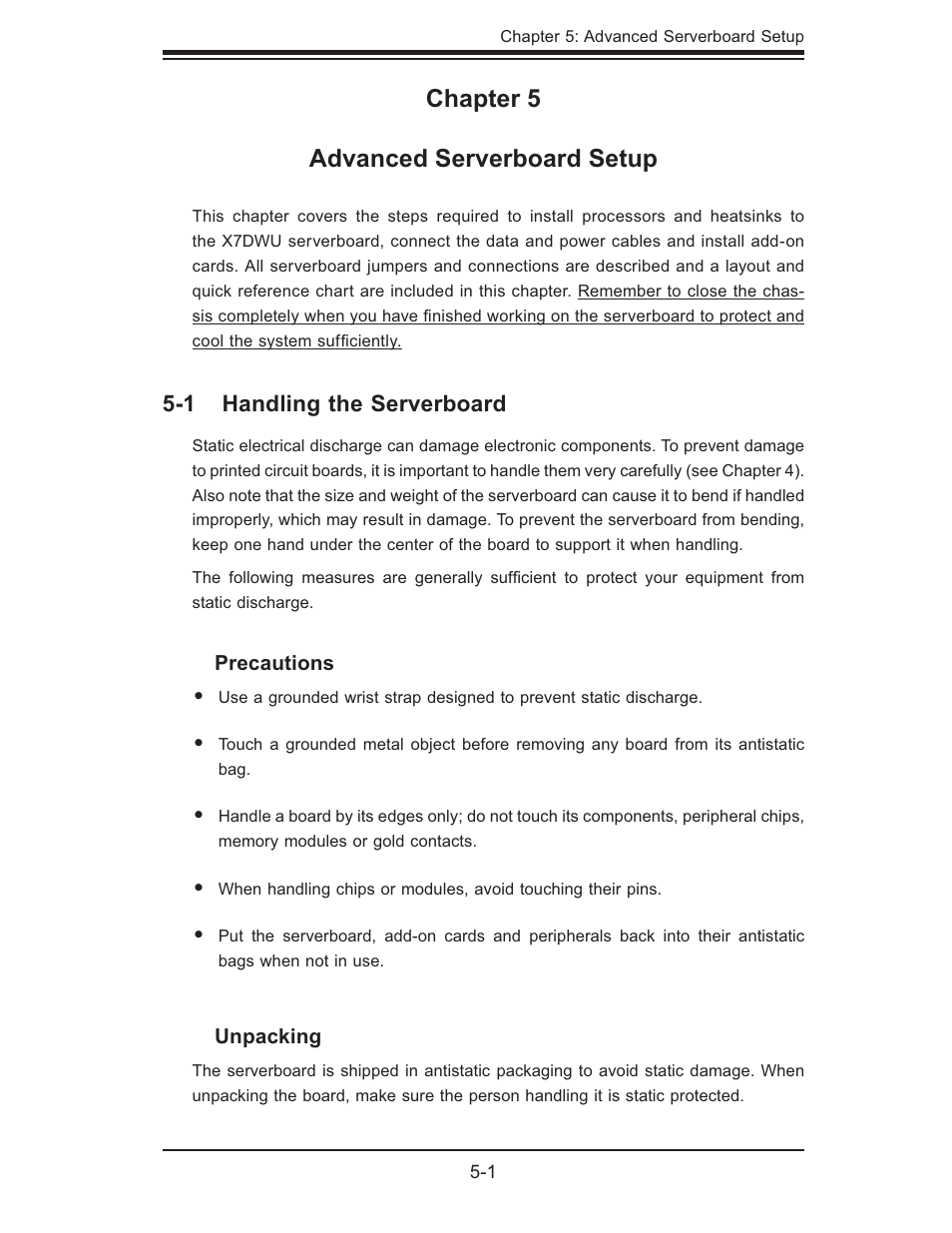 Chapter 5 advanced serverboard setup | SUPER MICRO Computer 6015W-UR User Manual | Page 33 / 110