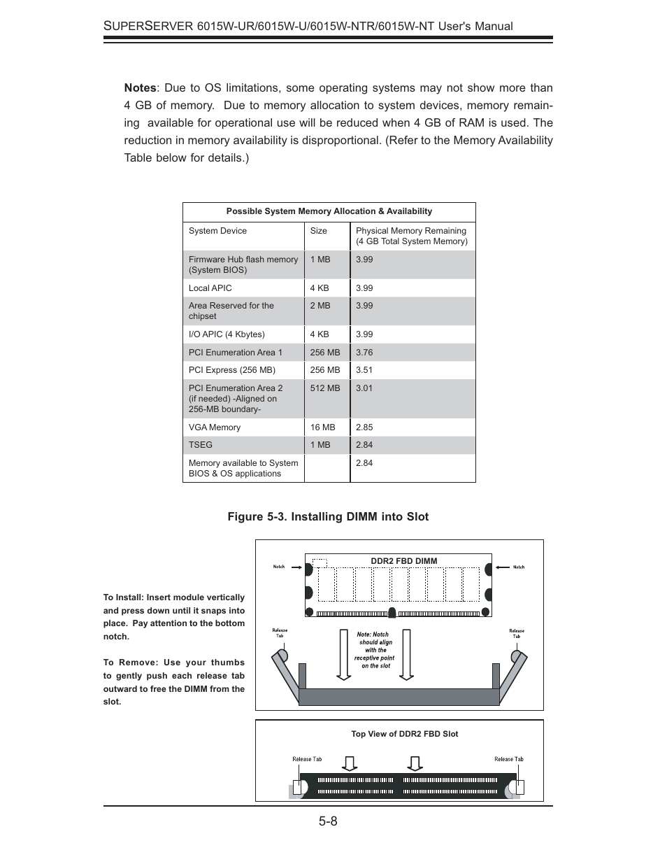 SUPER MICRO Computer 6015W-UR User Manual | Page 40 / 110