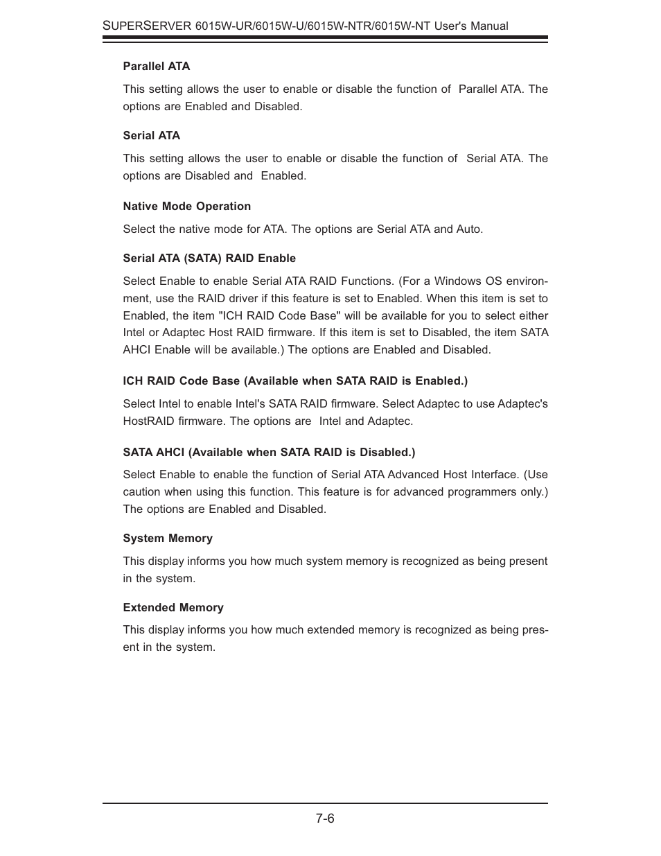 SUPER MICRO Computer 6015W-UR User Manual | Page 74 / 110