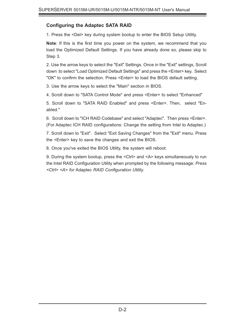 SUPER MICRO Computer 5015M-U User Manual | Page 112 / 134