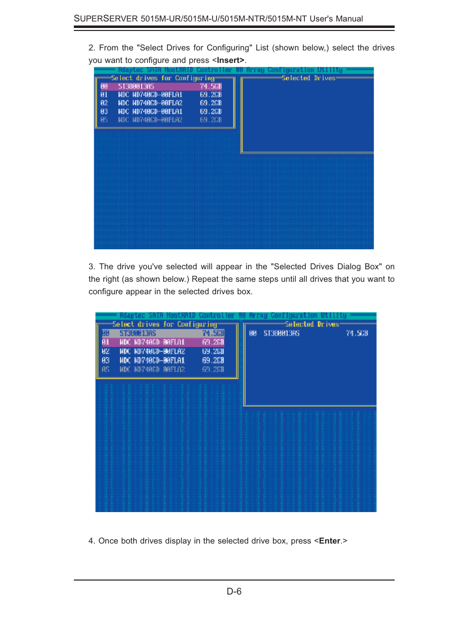 SUPER MICRO Computer 5015M-U User Manual | Page 116 / 134
