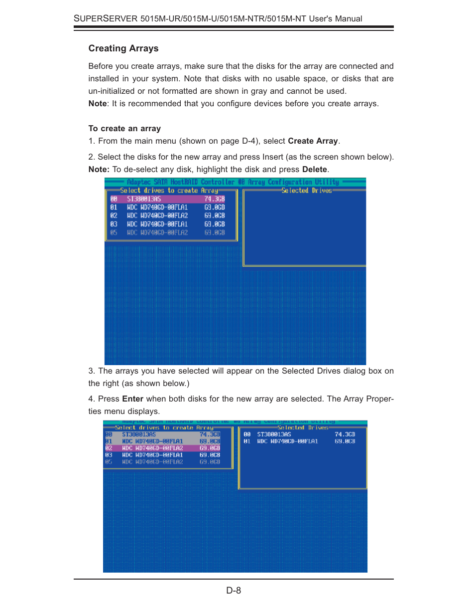 SUPER MICRO Computer 5015M-U User Manual | Page 118 / 134