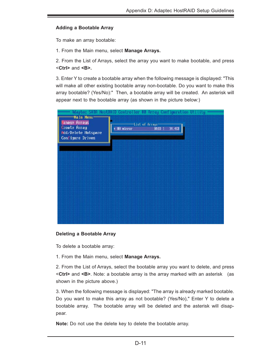 SUPER MICRO Computer 5015M-U User Manual | Page 121 / 134