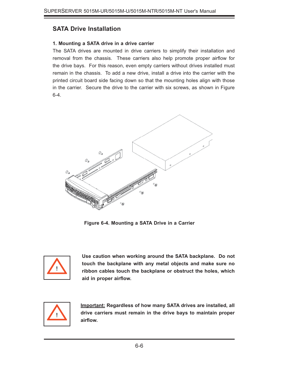 SUPER MICRO Computer 5015M-U User Manual | Page 64 / 134
